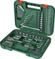 Набір інструментів, 1/2", 1/4", CrV, 132шт Bosch (hoz0012667) - зображення 1