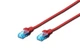 Патч-корд DIGITUS CAT 5e UTP, 3м, AWG 26/7, CCA, PVC, червоний - изображение 2