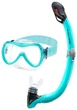 Набір маска та трубка Aqua Speed ALIZE FS + SAMOS 61091 бірюзовий OSFM 621-04 - зображення 1