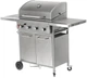 Gazowy grill Lund 99655 AKKA 4 + 1 żeliwny ruszt (5906083092190) - obraz 1