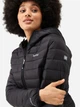 Куртка демисезонная короткая с капюшоном женская Regatta Wmn Hood Marizion RWN273-800 40 Черная (5063019269948) - изображение 4