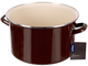 Garnek Orion Brown emaliowany Brązowy 32 cm 11.5 l (8592381213039) - obraz 4