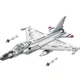 Конструктор Reobrix 33027 Реактивный самолет F16 Fighting Falcon 1337 деталей - изображение 3