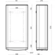 Бойлер електричний Ariston Velis Tech 100 EU (3100919) - изображение 4