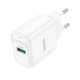 Сетевое зарядное устройство HOCO C140A Smart QC3.0 (1USB/3A) (White) (208659) - изображение 3