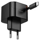 Мережевий зарядний пристрій HOCO C153A Changer With Retractable Cable Type-C PD20W (Black) (243527) - зображення 5