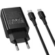 Сетевое зарядное устройство HOCO CS93A Leader PD20W (1USB-C) + кабель Type-C to Type-C (Black) (243598) - изображение 5