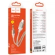 Аудіо кабель Aux HOCO UPA32B Clever digital (Type-C to AUX 3.5mm) (1m) (Gold) (243331) - зображення 2