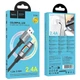 Дата кабель HOCO U144 New USB to Lightning 2.4A (1.2m) (Black) (243463) - зображення 2