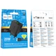 Мережевий зарядний пристрій HOCO CS83A Excellent with digital display PD20W+QC3.0 (1USB-A/1C) + кабель Type-C to Lightning (Black) (243557) - зображення 2