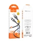 Дата кабель HOCO X109 Energy silicone USB to MicroUSB (1m) (Black) (219684) - зображення 5