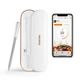 BBQ термометр Inkbird INT-11S-B цифровий із Bluetooth 5.4 бездротовий із 5 сенсорами в щупі, захист IP67, вбудований магніт, USB Type-C, білий - изображение 1