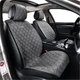 Комплект премиум накидок для сидений CarLife Nitro Серый (SC40204) - изображение 4