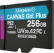 Карта пам'яті Kingston MicroSDXC 256GB Canvas Go! Plus Class 10 UHS-I U3 V30 A2 (SDCG3/256GBSP) - изображение 3