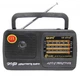 Радиоприемник Kipo KB-409AC радио FM c usb питания от батареи. Цвет: черный - изображение 1