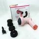 Антицеллюлитный массажер для тела с 4 насадками и 6 скоростями Deep Rolling Massager розовый - изображение 3