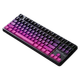 Клавиатура INPHIC K87 Black-Gold Switch Side Printed Gradient Black Pink - изображение 2