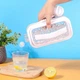 Портативна форма пляшка для льоду 2 в 1 на 17 кульок ICE CUBE TRAY герметична, силіконова - зображення 7