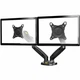 Настольный кронштейн для двух мониторов 535 мм 17"-30" NB F160 с поворотом на 360° и нагрузкой до 9 кг, алюминиевый - изображение 2
