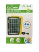 Сонячна панель батарея полікристалічна 4W 5V CL-642 30 x 22 см універсальна - зображення 1