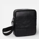 Сумка планшет через плечо мужская из натуральной кожи Laras K105206 Black (ROZ6300004269) - изображение 1