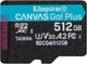 Карта пам'яті Kingston microSD 512GB C10 UHS-I U3 A2 V30 R200/W160MB/s - изображение 1