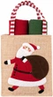 Подарунковий набір рушничків в мішечку Christmas Santa 38х63см, 2шт, 100% бавовна, червоний ARDESTO (2000003210343) - зображення 1
