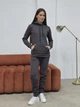 Женский спортивный костюм трехнитка на флисe 2XL графит (128) - изображение 1