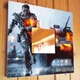 Декоративное зеркало "Игра Battlefield 4" подарок для фанатов видео игр, украшение интерьера детской комнаты, спальни, игрового клуба - изображение 1
