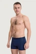 Трусы боксеры, 3 штуки John Frank 58(4XL) Синий-Серый-Чёрный (129340) - изображение 10