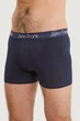 Трусы боксеры, 3 штуки John Frank 56(3XL) Чёрный-Синий (129341) - изображение 3