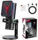 Ігровий мікрофон Yanmai GM7 USB-C з RGB-підсвічуванням/Конденсаторний мікрофон антивібраційне кріплення - изображение 1