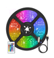 Светодиодная LED лента RGB 5 м USB 5V с пультом и Bluetooth управлением для подсветки комнаты - изображение 1