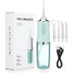 Ирригатор для полости рта ORAL IRRIGATOR 3 режима с насадками зеленый - изображение 1