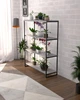 Стелаж для квітів в стилі лофт EcoLoft Флорена DSP-1333-10 ДСП Бетон - зображення 1