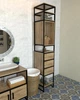 Пенал для ванної в стилі лофт EcoLoft Фьора DSP-1321-1 - зображення 4
