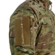 Ветрозащитная флисовая кофта Militex Windblock Tactical mod. 6 Мультикам с 4 карманами (S) - изображение 5