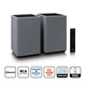 Активна акустика Lenco SPB-240BKGY Bluetooth Hi-Fi Чорний/Сірий - изображение 9