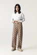 Джинси Pull & Bear коричневий в візерунки YIOXZ320 34 - изображение 1
