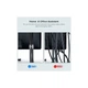 Набор для крепления лента-липучка LP124 20mm Cable Tie Band 2m Black Ugreen (40354) - изображение 7