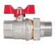 Кран кульовий "Американка" Thermo Alliance Standart 1" ВЗ прямий, PN40, метелик SD220W25 - зображення 3