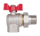 Кран кульовий "Американка" Thermo Alliance Standart 3/4" ВЗ кутовий, PN40, метелик SD222W20 - зображення 3