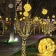 Светодиодная гирлянда 20 метров 200 LED USB с пультом ДУ теплый белый свет 8 режимов для уличного и домашнего декора - изображение 2
