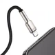 Кабель Baseus Cafule Metal Lightning 2.4A (2m) black CALJK-B01 - изображение 6