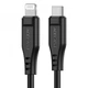 Кабель ACEFAST C3-01 Type-C to iP 3A, 30W, TPE, TPE connectors, Black (6974316280804) (14955) - изображение 1