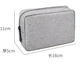 Чехол-сумка с боковым карманом для ноутбука макбука MacBook Air/Pro M1 M2 М3 М4 15" / 16" с сумочкой для зарядки, мышки и телефона Чёрный - изображение 5