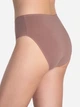 Набор трусиков слипов женских хлопковых Lama Cotton collection 120BI 98 XL 3 шт Бежевый/Коричневый (5904577910180) - изображение 6