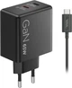 Блок живлення для ноутбука Lenovo Dual USB-C GaN Charger 65 Вт (40AW065BEU) - зображення 1