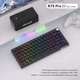 Ігрова Механічна Клавіатура ROYAL KLUDGE R75 Чорна RGB, HOT-SWAP. Snow Royal Switch - зображення 5
