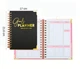 Планер Carnet Goals Planner A5 на пружине (английская версия) — ежедневник, еженедельник, планировщик целей, черный - изображение 2